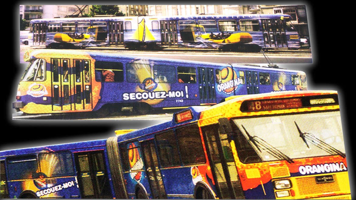 Habillage véhicules STIB